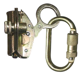 Freno Para Cuerda 14 - 16 mm Con Mosquetón De Conexión